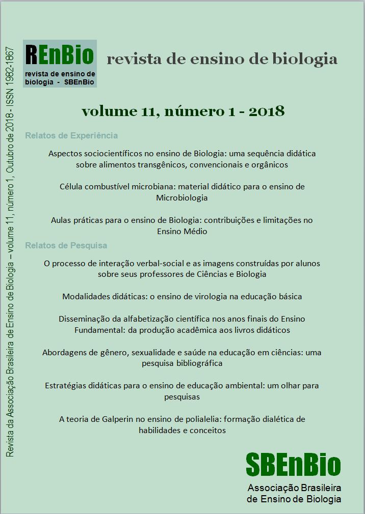 Capa REnBio vol11, n.1