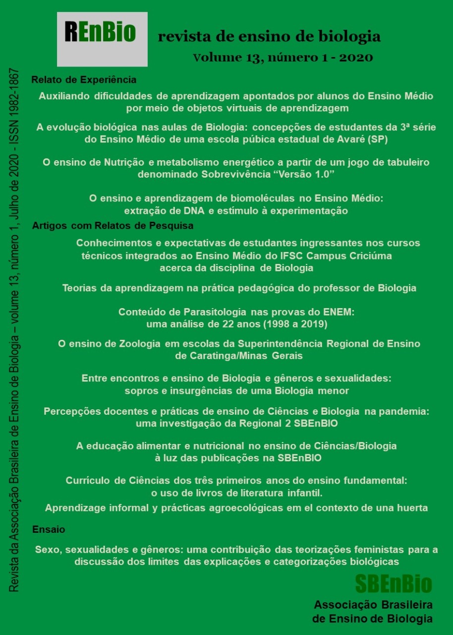v. 11 n. 21 (2019): (maio / agosto de 2019)- Formação Docente – Revista  Brasileira de Pesquisa sobre Formação de Professores